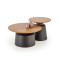 MALOMI set of two, natural/black