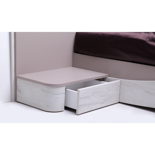 Κρεβάτι ξύλινο AURA 140x200 DIOMMI 45-727