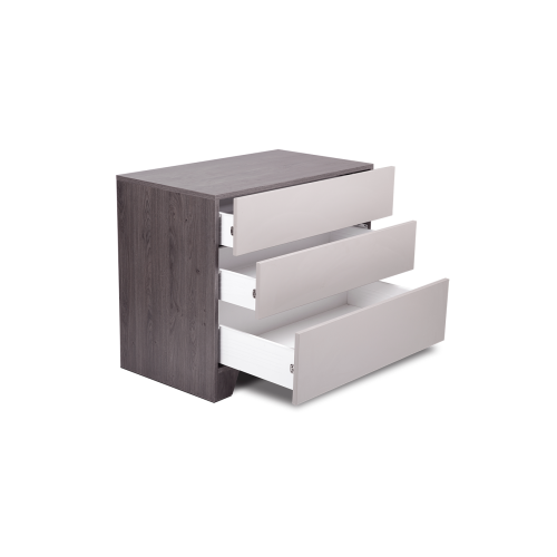 Τουαλέτα 3 συρτάρια CHANCE 90x52x75 DIOMMI 45-718