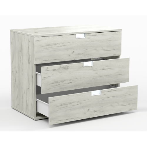 Τουαλέτα 3 συρτάρια LEVITA 94x45x85 DIOMMI 45-864