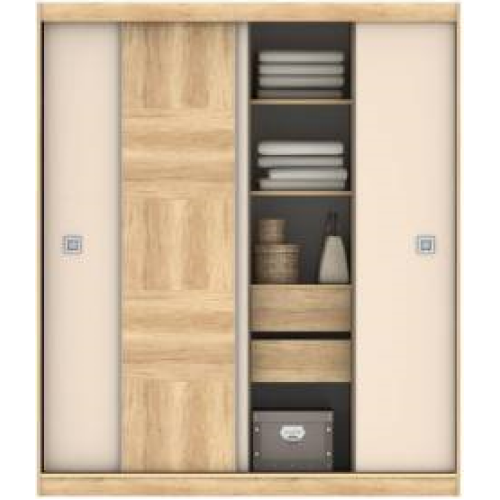  Σετ Κρεβατοκάμαρας ξύλινο TAIS 160x200 DIOMMI 40-023