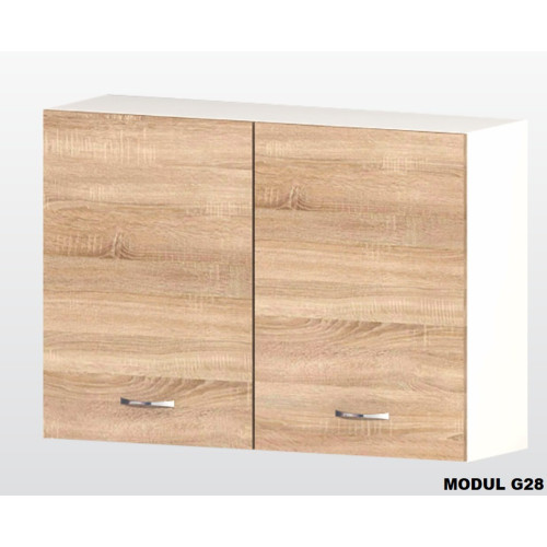 Κουζίνα Alice5 Sonoma 130x60x90 DIOMMI 33-306