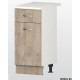 Κουζίνα Alice-Havana Norte1 200x60x90 DIOMMI 33-302 - Κουζίνα