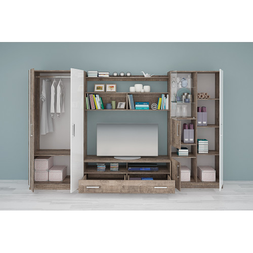 Σύνθετο σαλονιού Sicily 310x53x190 DIOMMI 33-043