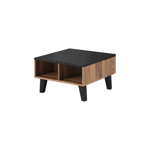 coffee table 60 LOTTA  wotan oak/black DIOMMI CAMA-LOTTA-ŁAWA-60-DWO/CZ