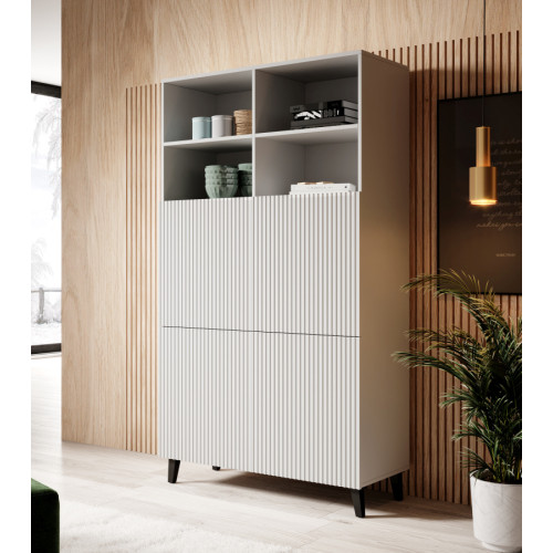 PAFOS Standing bookcase white/white DIOMMI CAMA-PAFOS-REGAL-BI/BI PAFOS Standing bookcase white/white DIOMMI CAMA-PAFOS-REGAL-BI/BI