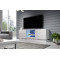 TV stand QIU 160 white DIOMMI CAMA-QIU-160-RTV-BIP