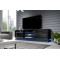 TV stand QIU 200 black DIOMMI CAMA-QIU-200-RTV-CZ