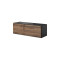 ROCO RO1 TV STAND antracyt/wotan mat DIOMMI CAMA-ROCO-RO1-ANTRACYT/WOTAN