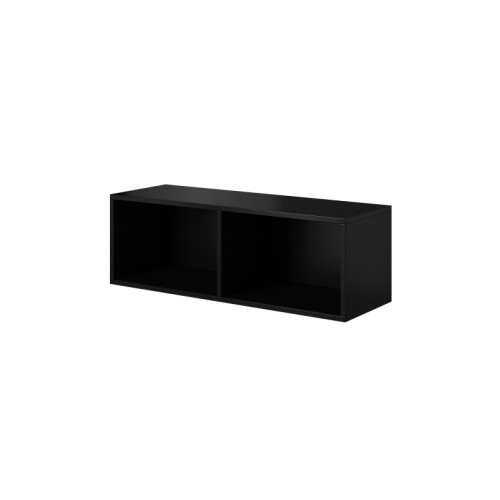 ROCO RO2 TV STAND OPEN black DIOMMI CAMA-ROCO-RO2-CZARNY