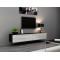 TV Stand VIGO RTV 180 black/white DIOMMI CAMA-VIGO-RTV-180-CZARNY/BIAŁY POŁYSK