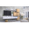 LIMA wall unit white/ artisan oak DIOMMI FUR-MANILA-BI/DAB ARTISAN