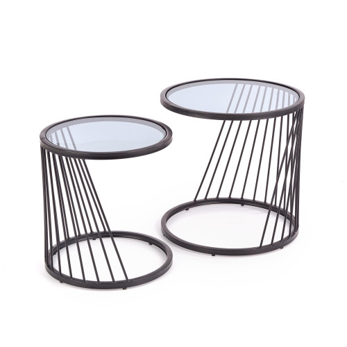 ANTILLA set of two c. tables DIOMMI V-CH-ANTILLA-LAW