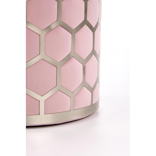 AQUA pouffe color: light pink, silver DIOMMI V-CH-AQUA-PUFA-J.RÓŻOWY AQUA pouffe color: light pink, silver DIOMMI V-CH-AQUA-PUFA-J.RÓŻOWY