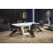 BLANCO extension table, color: white marble - white DIOMMI V-CH-BLANCO-ST