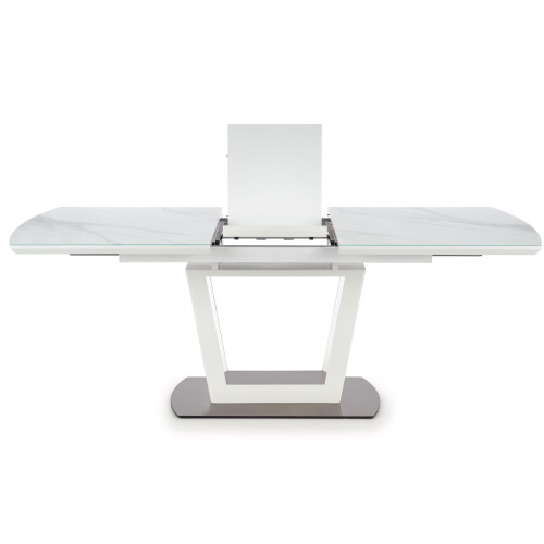 BLANCO extension table, color: white marble - white DIOMMI V-CH-BLANCO-ST