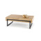 CLARA c. table golden oak / black DIOMMI V-CH-CLARA-LAW