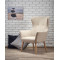 COTTO leisure chair, color: beige DIOMMI V-CH-COTTO-FOT-BEŻOWY