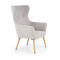 COTTO leisure chair, color: light grey DIOMMI V-CH-COTTO-FOT-J.POPIEL