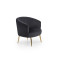 CRWON l. chair, color: black DIOMMI V-CH-CROWN-FOT-CZARNY