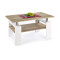 DIANA H MDF coffee table color: sonoma oak/white DIOMMI V-CH-DIANA_H_MDF-LAW-SONOMA