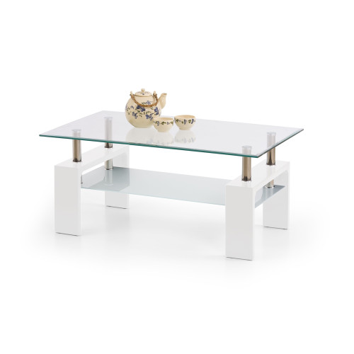 DIANA INTRO coffee table color: white DIOMMI V-CH-DIANA_INTRO-LAW-LAK-BIAŁY