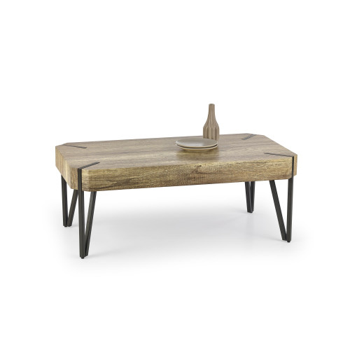 EMILY c.table, color: wold oak / black DIOMMI V-CH-EMILY-LAW-DĄB_DZIKI