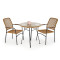 FALCON table color: natural / black DIOMMI V-CH-FALCON-ST