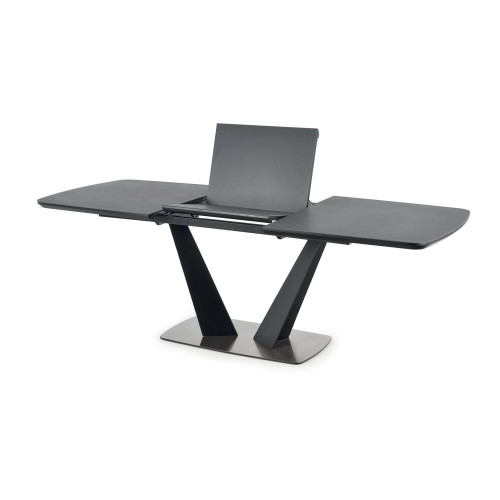 FANGOR extension table, color: top - dark grey, legs - black DIOMMI V-CH-FANGOR-ST FANGOR extension table, color: top - dark grey, legs - black DIOMMI V-CH-FANGOR-ST