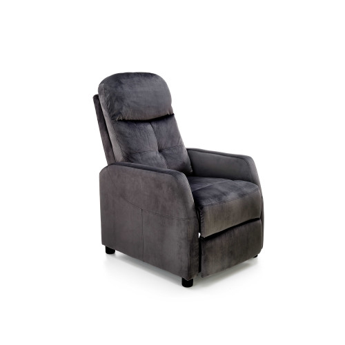 FELIPE 2 recliner color: black DIOMMI V-CH-FELIPE_2-FOT-CZARNY