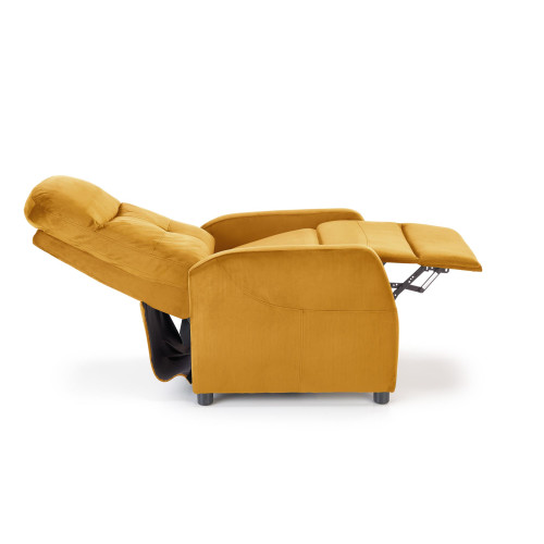 FELIPE 2 recliner color: mustard DIOMMI V-CH-FELIPE_2-FOT-MUSZTARDOWY