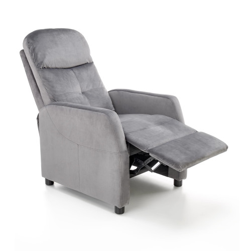 FELIPE 2 recliner color: grey DIOMMI V-CH-FELIPE_2-FOT-POPIELATY
