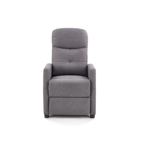 FELIPE recliner, color: dark grey DIOMMI V-CH-FELIPE-FOT-C.POPIEL
