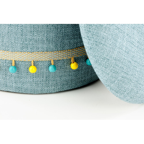 GRADO set of two color: light blue DIOMMI V-CH-GRADO-PUFA-J.NIEBIESKI