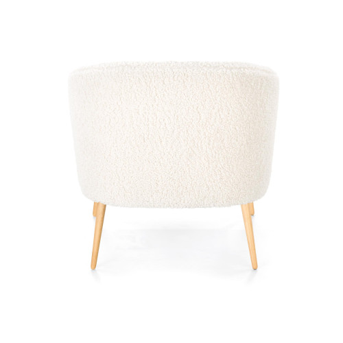 GRIFON 2 leisure armchair cream / natural DIOMMI V-CH-GRIFON_2-FOT-KREMOWY