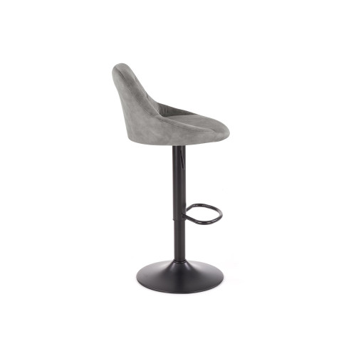 H101 bar stool grey DIOMMI V-CH-H/101-POPIELATY