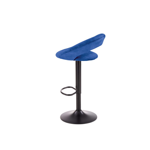 H102 bar stool dark blue DIOMMI V-CH-H/102-GRANATOWY