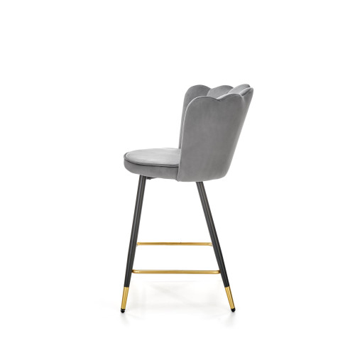 H106 bar stool, color: grey DIOMMI V-CH-H/106-POPIELATY