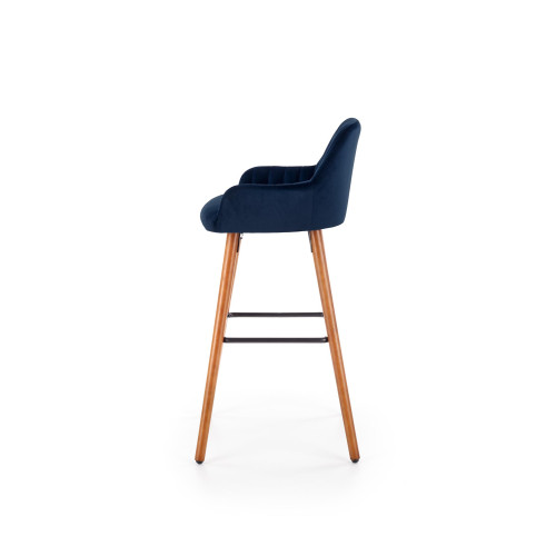 H93 bar stool, color: dark blue DIOMMI V-CH-H/93-GRANATOWY