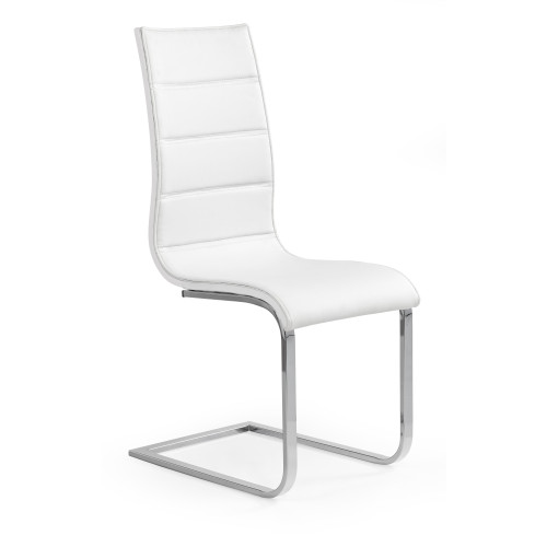 K104 chair color: white/white DIOMMI V-CH-K/104-KR-BIAŁY/BIAŁY-EKO