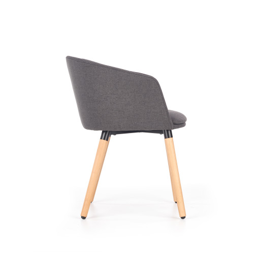 K266 chair, color: dark grey DIOMMI V-CH-K/266-KR-C.POPIEL