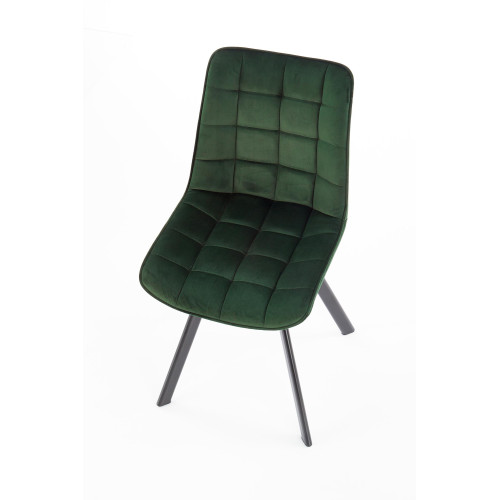 K332 chair, color: dark green DIOMMI V-CH-K/332-KR-C.ZIELONY