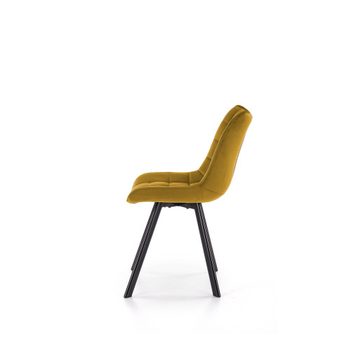 K332 chair, color: mustard DIOMMI V-CH-K/332-KR-MUSZTARDOWY