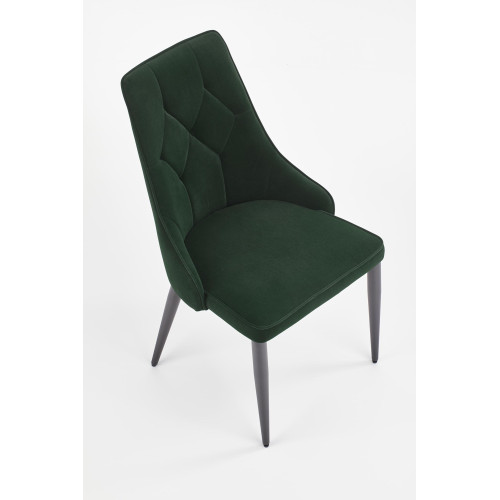 K365 chair, color: dark green DIOMMI V-CH-K/365-KR-C.ZIELONY