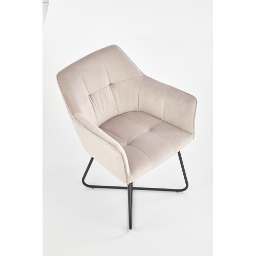 K377 chair, color: beige DIOMMI V-CH-K/377-KR-BEŻOWY