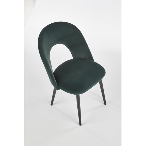 K384 chair, color: dark green DIOMMI V-CH-K/384-KR-C.ZIELONY