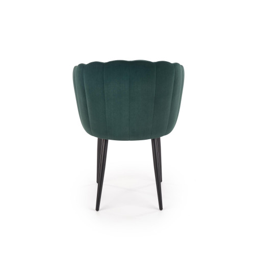 K386 chair, color: dark green DIOMMI V-CH-K/386-KR-C.ZIELONY