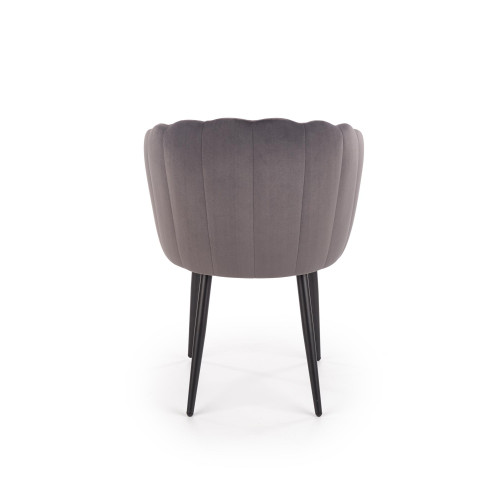 K386 chair, color: grey DIOMMI V-CH-K/386-KR-POPIELATY
