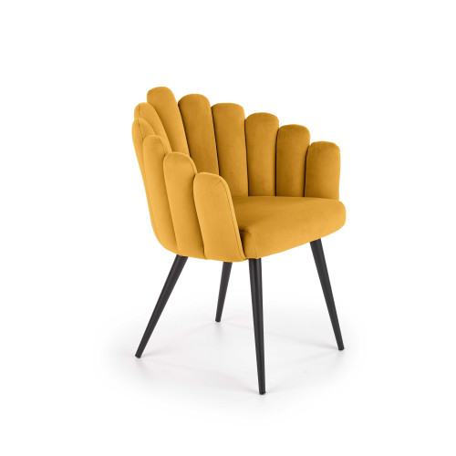 K410 chair, color: mustard DIOMMI V-CH-K/410-KR-MUSZTARDOWY