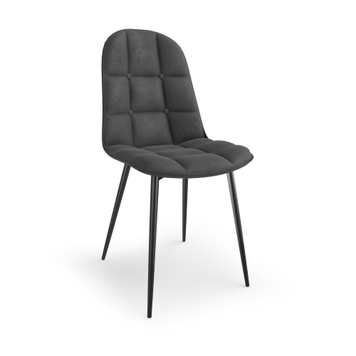 K417 chair, color: grey DIOMMI V-CH-K/417-KR-POPIELATY